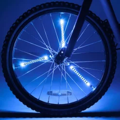 Verlichtingbuizen voor fietsspaken SpinBrightz Motief Blauw