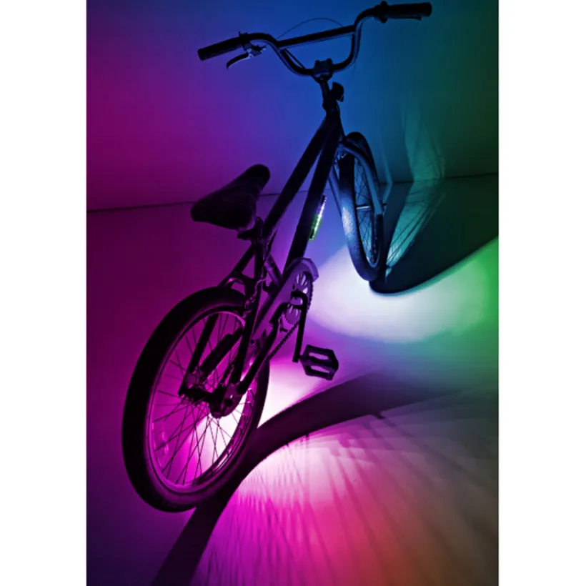 Verlichting fietsstang GoBrightz Multicolore