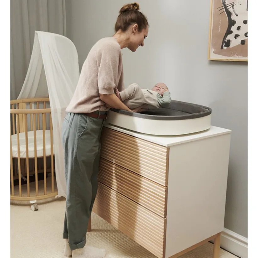 Verschoningsblad en Matras Sleepi Wit