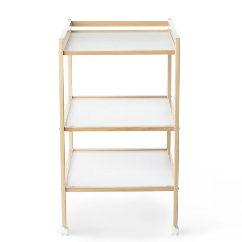 Verschoontafel 2 planken - Gelakt beuken pocket