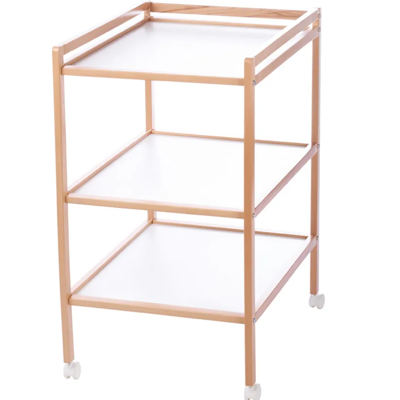 Verschoontafel 2 planken - Gelakt beuken pocket