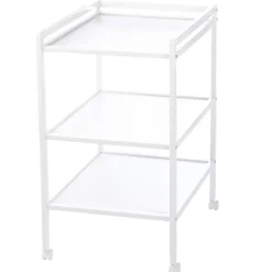Verschoontafel 2 planken - Wit pocket