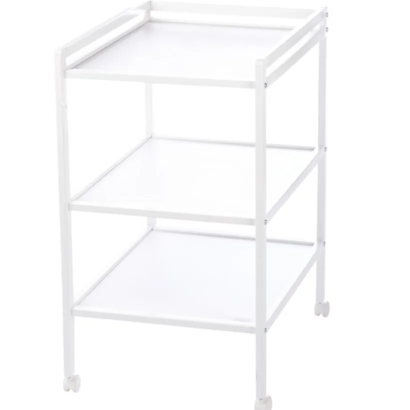 Verschoontafel 2 planken - Wit pocket