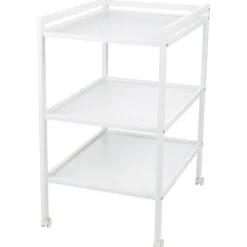 Verschoontafel 2 planken - Wit pocket