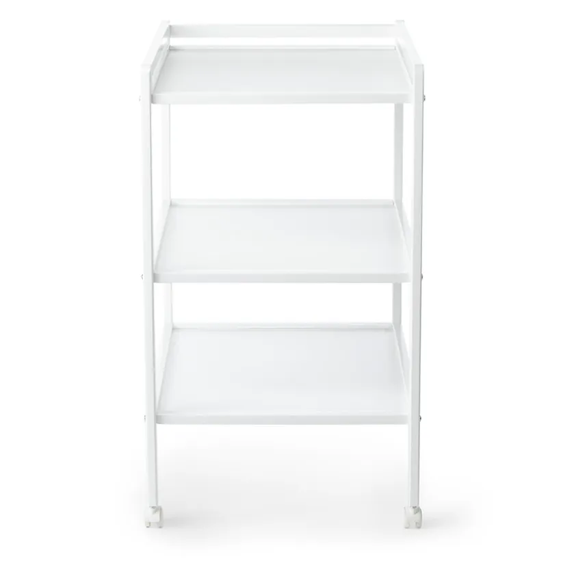 Verschoontafel 2 planken - Wit pocket