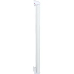 Verstelbare veiligheidsbarrière 140 cm - Wit