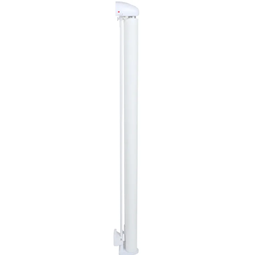 Verstelbare veiligheidsbarrière 140 cm - Wit