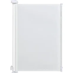 Verstelbare veiligheidsbarrière 140 cm - Wit
