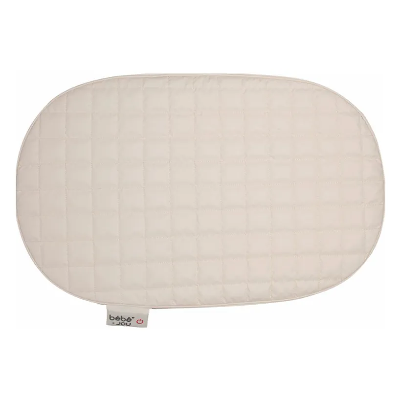 verwarmde verschoonmat 74 X 44cm Squares Offwhite