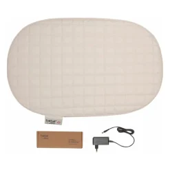 verwarmde verschoonmat 74 X 44cm Squares Offwhite
