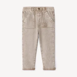 Verweerd en elastisch denim voor babyjongen