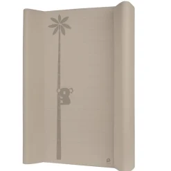 Verzachtende luiertafel met groeimeter Koala - Beige