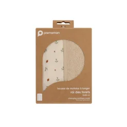 Verzorgingsmatrashoes met print van de Koning der Bossen beige