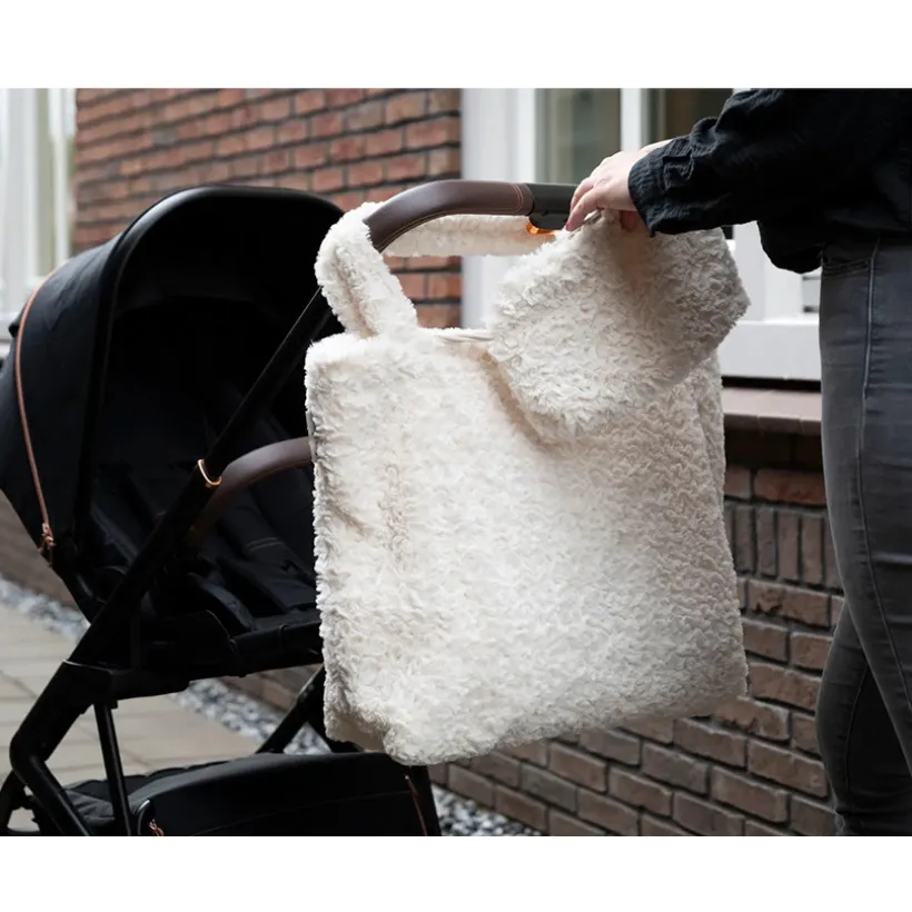 Verzorgingstas met etui Snow - Wolwit