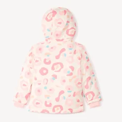 Veste de ski waterproof à capuche imprimé arty fille