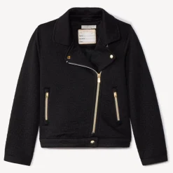 Vesten in fleece perfecto stijl met luipaardquilt meisjes