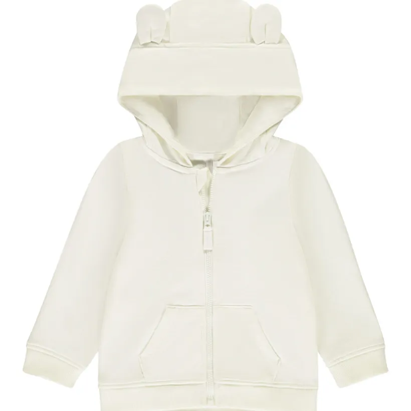 Vest fleece kap fantasie baby jongen