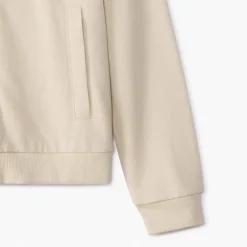 Vest in effen fleece met kap meisjes