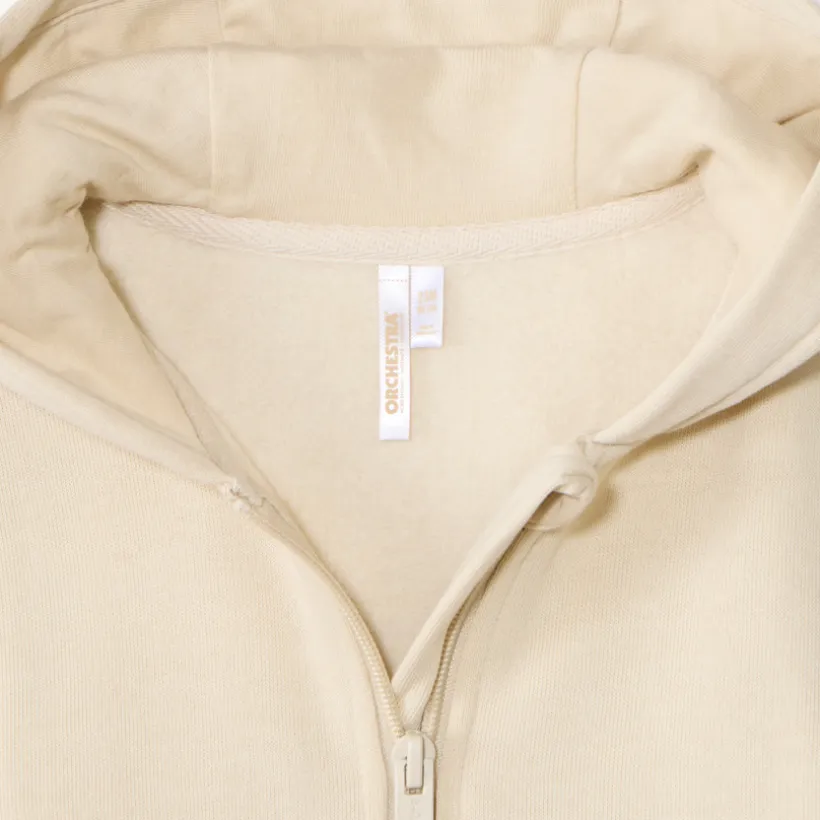 Vest in fleece effen met geborduurd lurex hart meisjes