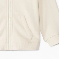 Vest in fleece met kap en 3D-berenoor voor babyjongens