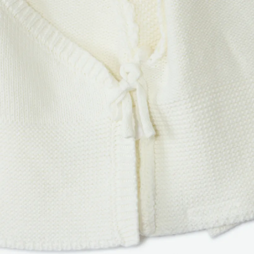 Vest in schuimsteek met overslag voor premature baby’s