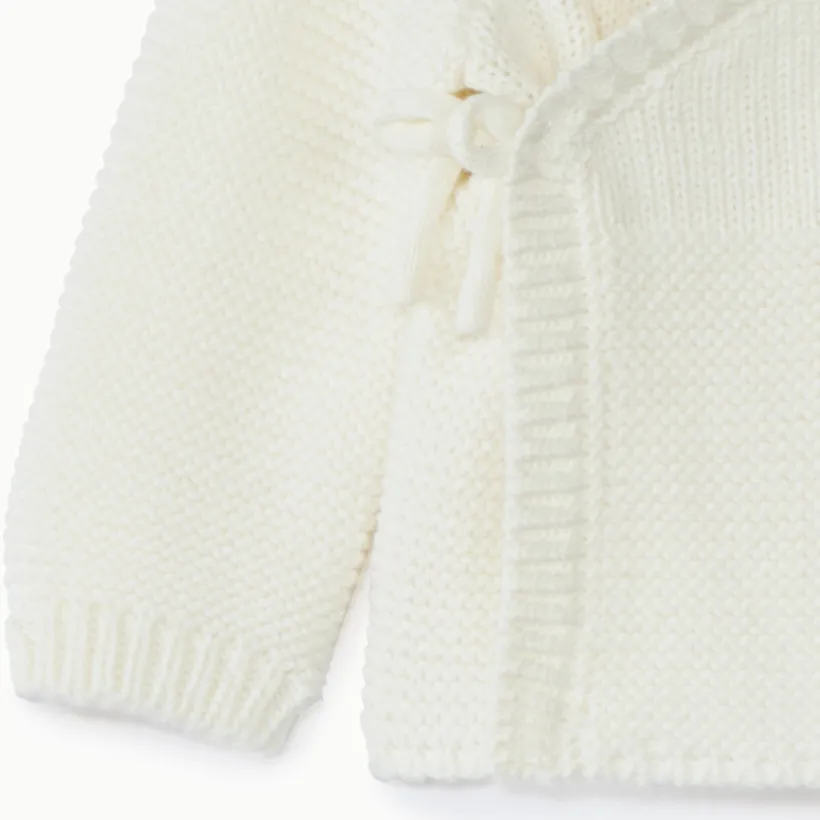 Vest in schuimsteek met overslag voor premature baby’s