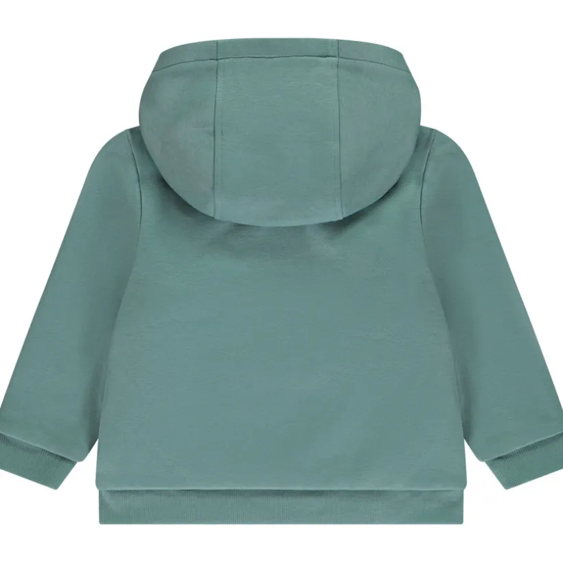 Vest met capuchon van fleece en fluweel voor baby jongen