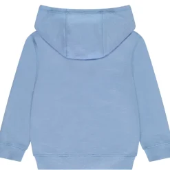 Vest met kap in effen fleece jongens