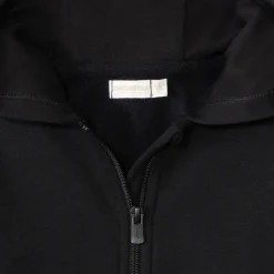 Vest met kap van fleece met hartborduursel meisjes