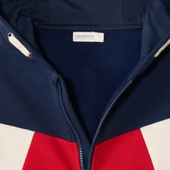 Vest met lange mouwen, colourblock-effect en kap voor jongens