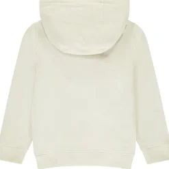 Vest van effen fleece met kap jongens