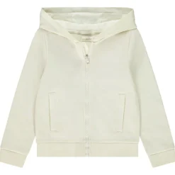 Vest van fleece met kap meisjes