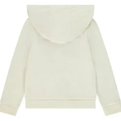 Vest van fleece met kap meisjes
