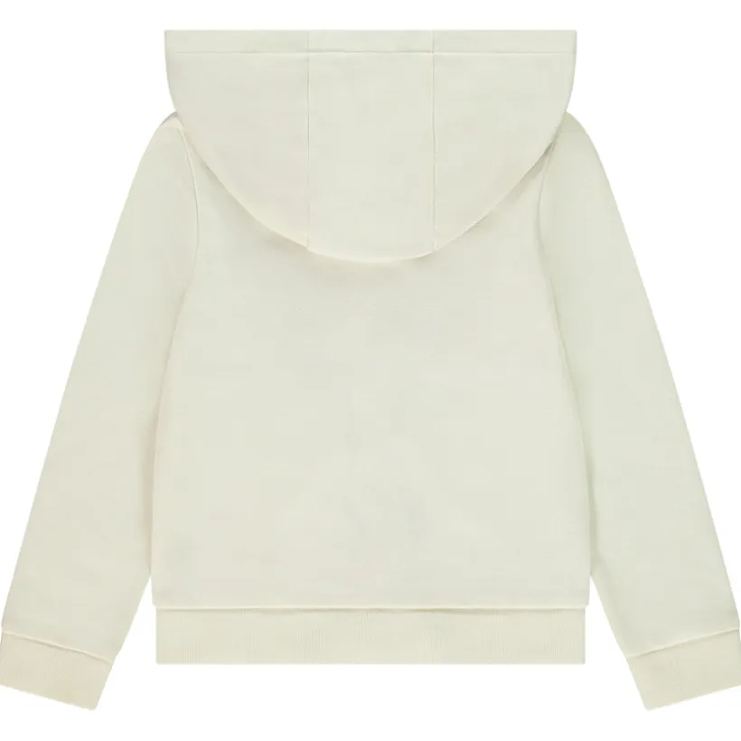 Vest van fleece met kap meisjes