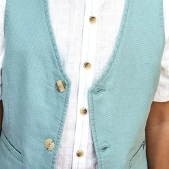 Vest voor ceremonie type ober voor jongen