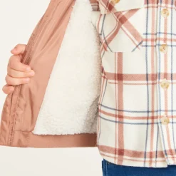 Vest zonder mouwen voor jongens, effect van meerdere materialen.