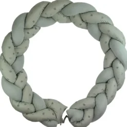 Vlecht decoratief - Honey - Grijs/groen - 200 cm