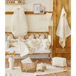 Vlecht decoratief met vulling 2m - Mix & Match Mousse de lait
