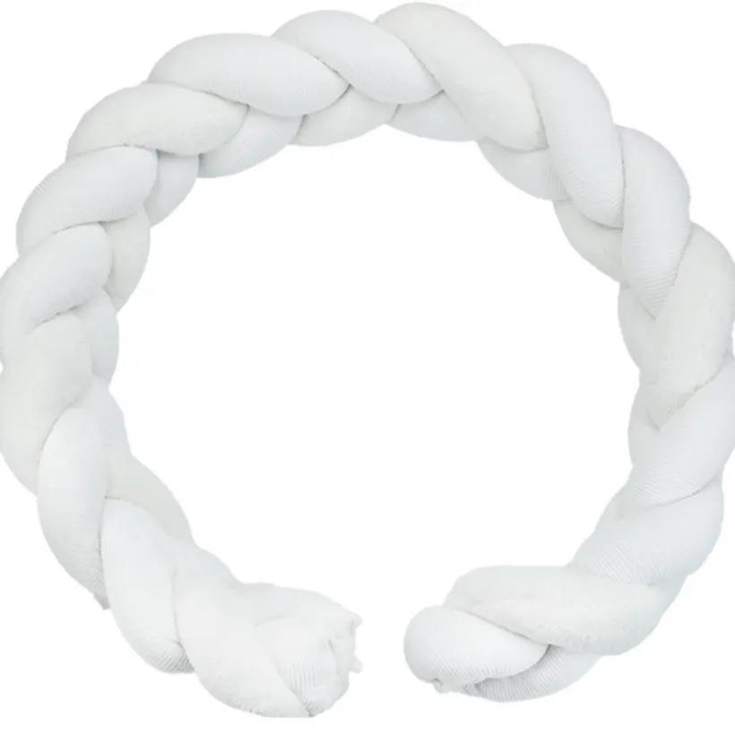 Vlecht decoratief Wooly - Ecru - 200 cm