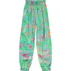 Vloeibare tropische broek meisjes
