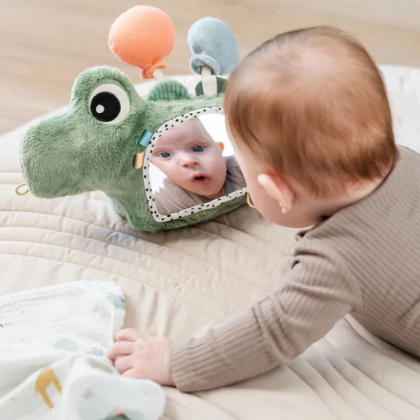 Vloerspiegel activiteiten Croco Groen