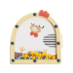 Voer de kip houten spel 3jaar+