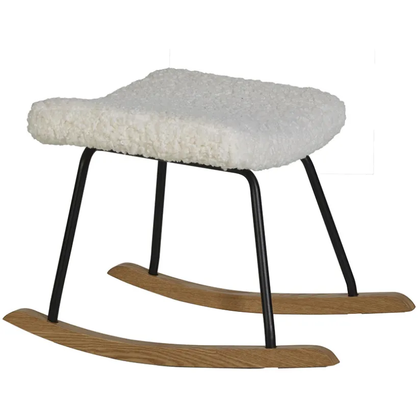 Voetensteun Hocker Rocker Luxe Limited Edition Creme