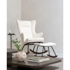 Voetensteun Hocker Rocker Luxe Limited Edition Creme