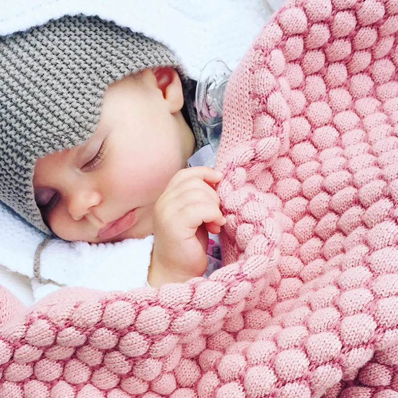 Voetenzak Essentials Honeycomb - Roze