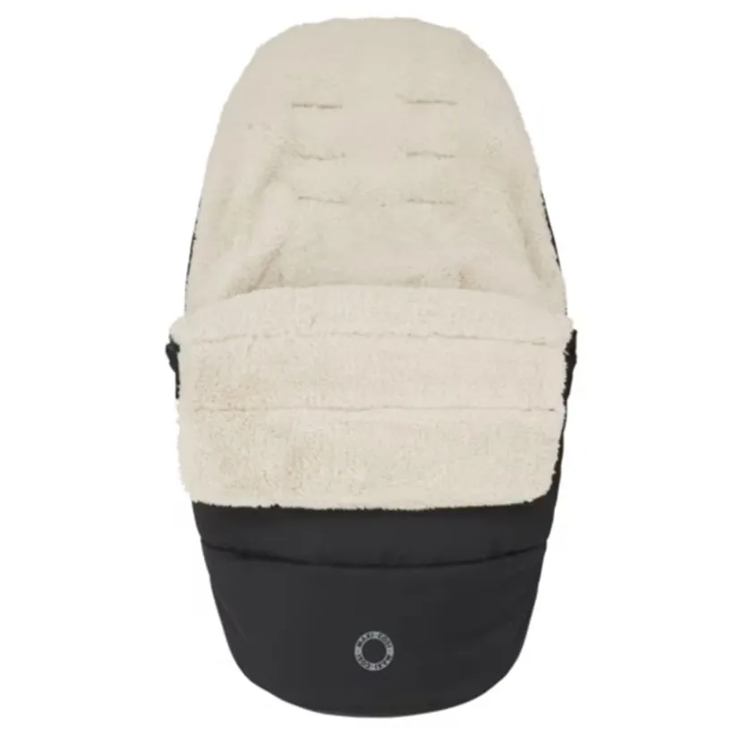 Voetenzak 2-in-1 voor kinderwagen Twillic Black