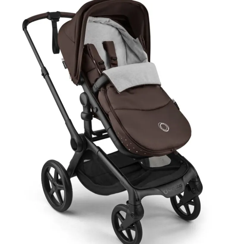Voetenzak kinderwagen 4 seizoenen Cocoa Brown