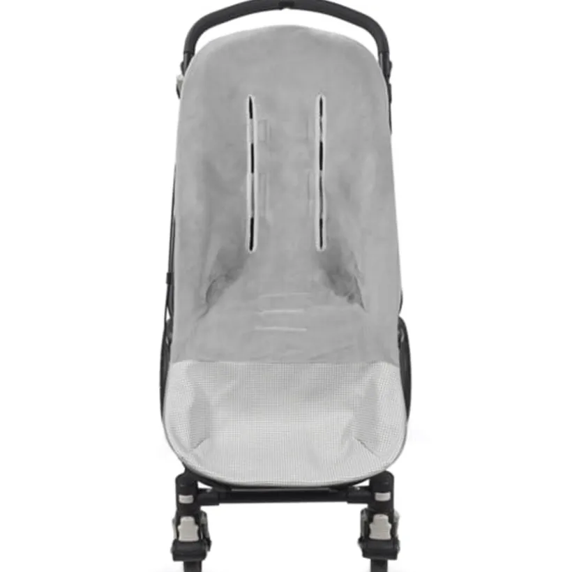 Voetenzak kinderwagen Winter Little Bloom Vichy Grijs TOG 3,5