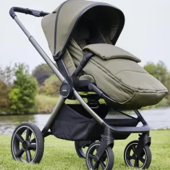 Voetenzak wandelwagen warm zwart
