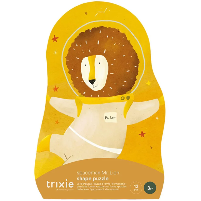 Vormenpuzzel 12STKS Astronaut Mr. Lion